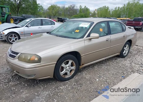 2005 Chevrolet Impala Ls from USA, damaged, VIN 2G1WH52K059246910